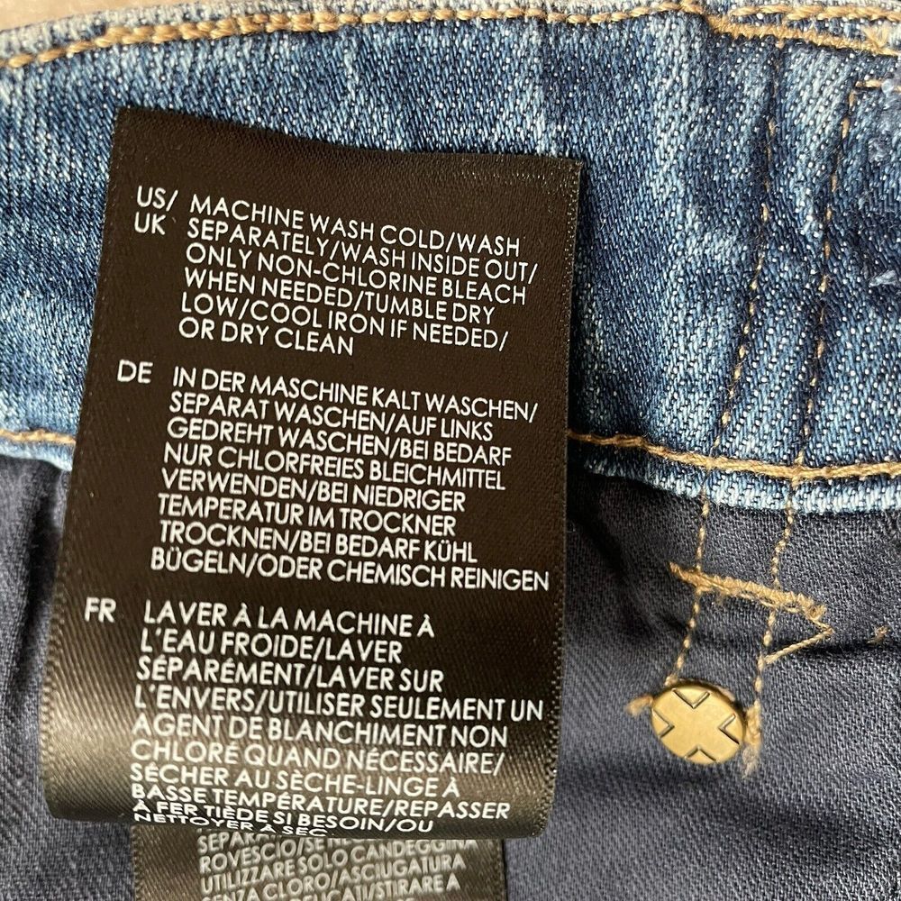 Liverpool Jeans Company Blue Ankle Cropped Jeans - Picture 10 of 13